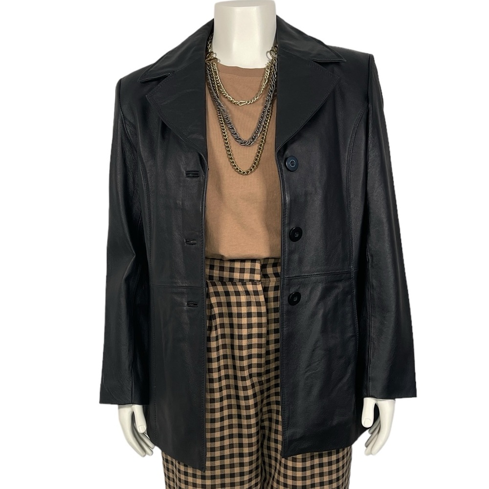 Vintage 100% Genuine Leather Jacket